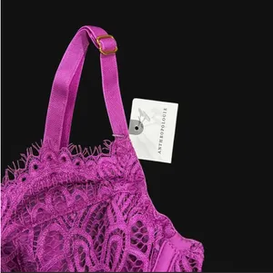 Anthropologie lace longline bustier thumbnail 3