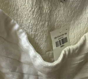 Abercrombie Dress White Mini Linen thumbnail 7