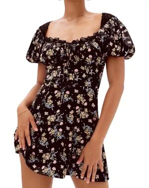 For Love & Lemons Dress Mini Floral thumbnail 1