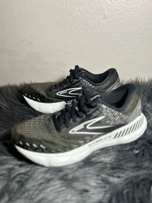 Brooks Glycerin GTS 20 Black Green Running Sneakers Size 8 thumbnail 6