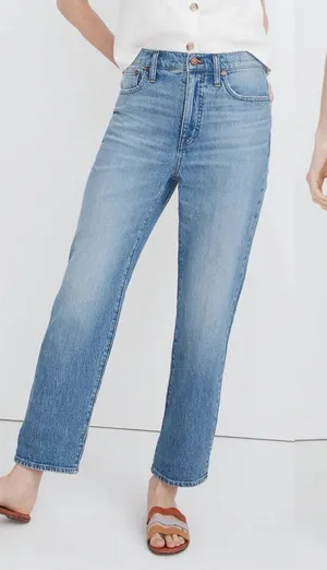 Madewell Petite Relaxed Jeans in Springtide Wash Size 24 Petite thumbnail 1