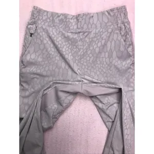 Athleta Jogger Pants Women 4 Gray Leopard Print Athletic Activewear‎ thumbnail 6