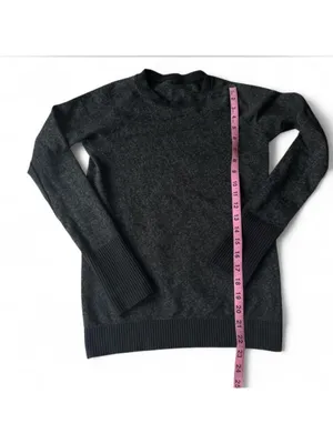 Lululemon Women Rest Less Pullover Lightweight Sweater Gray thumbnail 4