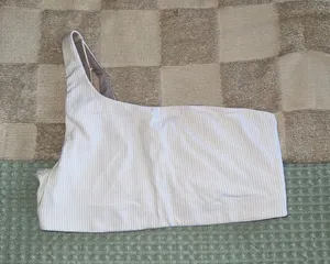 Lululemon Ribbed Nulu Asymmetrical Yoga Bra A/B Cups size 8‎ thumbnail 1