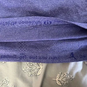 Lululemon Swiftly Tech Short Sleeve Crew Heathered Larkspur Blue Purple Size 8 thumbnail 3