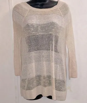 Anthropology/moth size medium, women’s knit, long sleeve, lightweight crewneck.‎ thumbnail 1