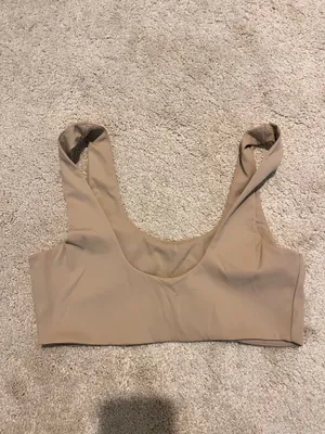 Tan Sports Bra thumbnail 2
