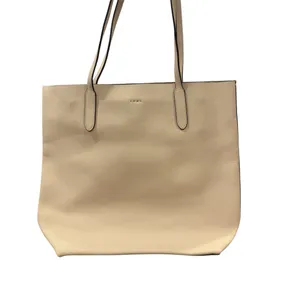 Coach Thea Leather Tote Chalk Pebbled Carryall Purse Everyday Shoulder Bag thumbnail 3