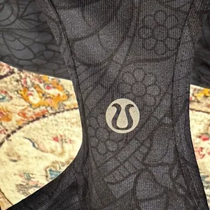 Lululemon Rare Mosaic Floral Blue Inkwell Print Racerback Tank Top thumbnail 7