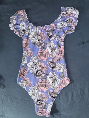 Floral Off Shoulder Multi thumbnail 1