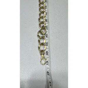 Womens Gold Tone Medallion Chunky Chain Link Belt 41" Long Y2K Party Fashion thumbnail 11