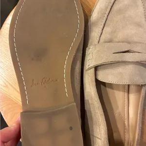Sam Edelman Light Brown Suede Loafers thumbnail 2