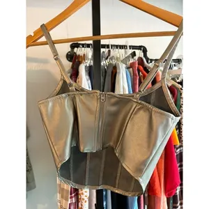 Kirious small crop top Gray thumbnail 3