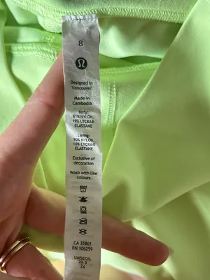 Lululemon Align High Rise 28" Faded Zap Nulu Tights Pants Size 8 thumbnail 6