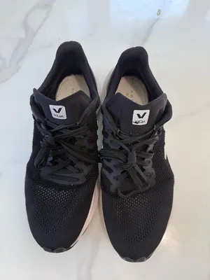 Veja Women's Black and White Athletic Sneakers thumbnail 6