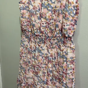 FSL Apparel floral print ruffled halter top maxi dress thumbnail 6