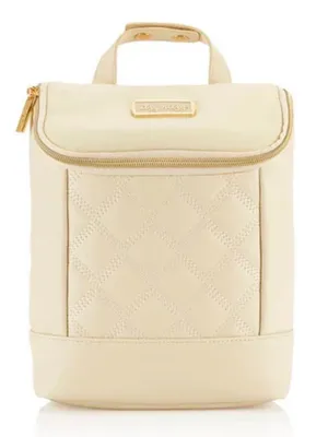 Itzy Ritzy Beige Quilted Milk Bottle Bag Pockets Baby‎ Milk & Honey thumbnail 1