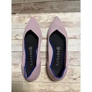 Rothy's The Point Slip-on Flats Size 8.5 Petal Pink Washable Comfort thumbnail 5