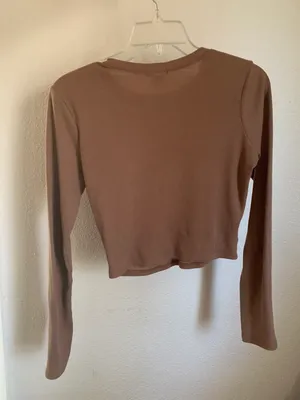 Bozzolo Crop Long Sleeve Top thumbnail 2