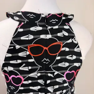 Hutch by Anthropologie Heart Sunglass Embroidered Shift Dress Medium‎ thumbnail 5
