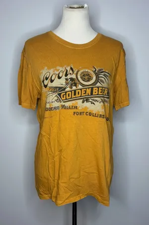 Coors Banquet - Yellow Graphic Tee thumbnail 1