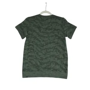 LULULEMON Swiftly Breathe Short Sleeve Top Sz M Green Athletic Everyday Travel thumbnail 4