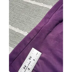 Fabletics Womens Purple Paperbag Waist Shorts‎ Drawstring Casual Lounge Size M thumbnail 5