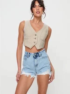 Princess Polly Anne Denim Shorts thumbnail 10