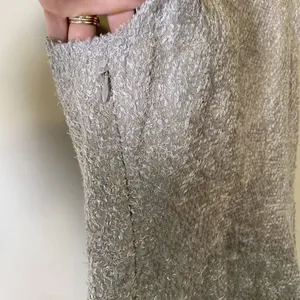 THEYSKENS’ THEORY‎ SILVER TEXTURED MINI DRESS SIDE POCKETS Small thumbnail 9