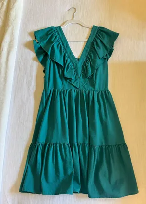 Boutique Sundress Teal Green thumbnail 2