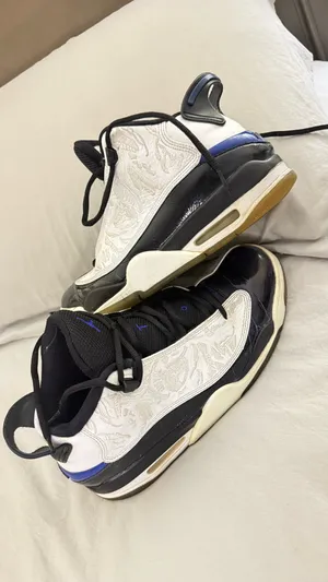 Used Men'S Nike Air Jordan Dub Zero Concord Sneakers Shoes Size 9 thumbnail 7