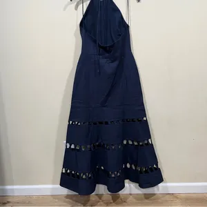 NWT Alexis JANESSA DRESS size medium navy blue A-Line women’s thumbnail 10