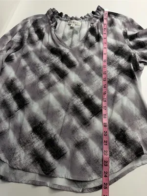 Cloth & Stone blouse abstract elevated basic top some sparkle medium fall thumbnail 7