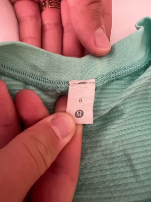 Lululemon Teal Green Swiftly Tech Top thumbnail 3