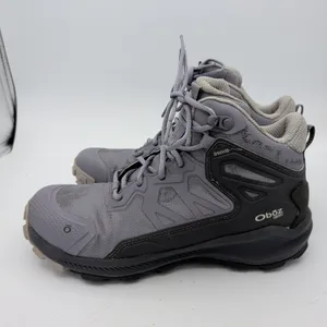 Oboz‎ Katabatic Mid B-DRY Waterproof Hiking Boots Gray Womens 8.5 84602 thumbnail 2