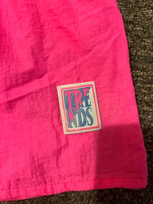 bright pink vintage shorts thumbnail 3