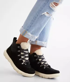 Sorel Explorer Next Genuine Shearling Waterproof Hiking Boot thumbnail 3