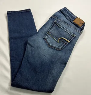 American Eagle Outfitters Dark Wash Skinny Jeans thumbnail 1