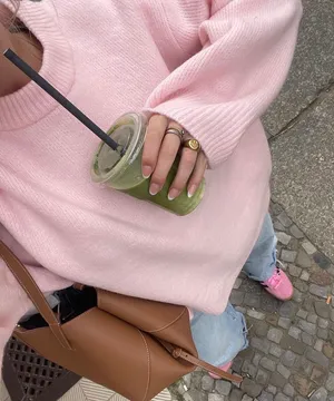 Amazon Light Pink Sweater thumbnail 1