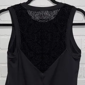 CALIA by Carrie Underwood Black Lace Workout Top thumbnail 3