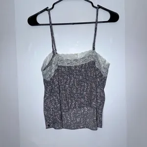Abercrombie & Fitch floral lace camisole tank top size small thumbnail 3