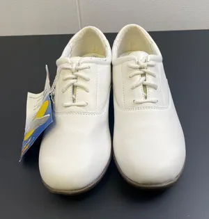 Dr Scholls Women's White Leather Tennis Shoes Double air pillow 7M SKU 2973 thumbnail 1
