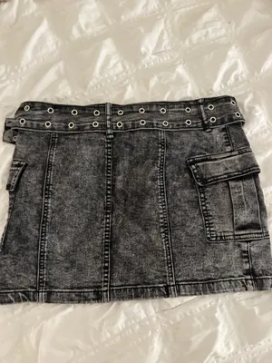 Windsor Jean Skirt with Belt thumbnail 2