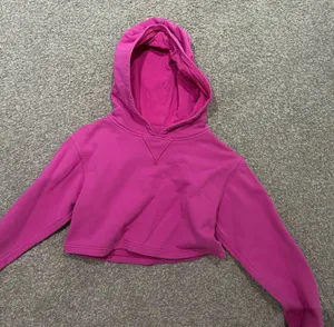 Lululemon Cropped Pink Hoodie thumbnail 2