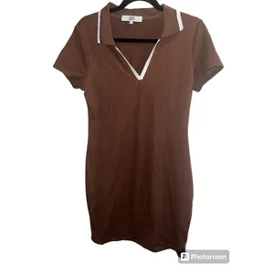 ✨Madden NYC Women's Short Sleeve V-Neck Polo Sz Large Dress✨ thumbnail 5