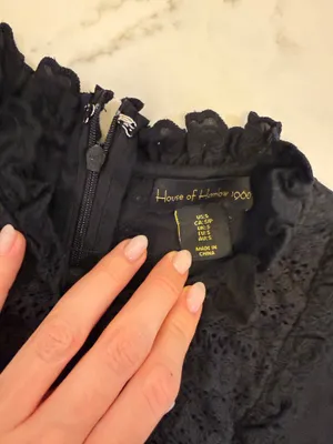 House of Harlow 1960 Black Dress thumbnail 2