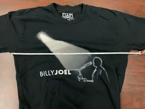 Billy Joel 2007 Tour Black Short Sleeve Size Medium thumbnail 5