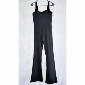 Offline By Aerie Black The Hugger Bootcut Jumpsuit thumbnail 8