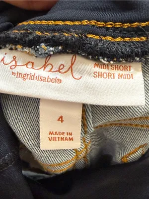 Isabel Maternity by Ingrid & Isabel blur shorts size 4 thumbnail 6