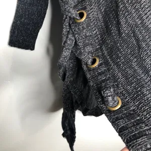 Soft‎ Surroundings Tunic Sweater Black Small/Medium thumbnail 4